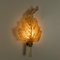 Large Wall Sconce in Gold and Glass Murano from Barovier & Toso, Italy, 1950s 12