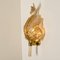 Large Wall Sconce in Gold and Glass Murano from Barovier & Toso, Italy, 1950s 10