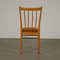Beech Wood Chairs, 1950s, Set of 6 8