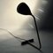 Swedish Adjustable Black Metal Desk Lamp, 1950s 3