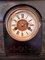 Large Victorian 19th Century Faux Marble Mantel Clock 7