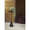 Granite and Steel Side Table with Gold Top 6