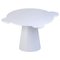 White Lacquered Wood Donald Table by Chapel Petrassi for Design M, Image 2