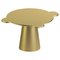 Gold Lackierter Holz Donald Tisch von Chapel Petrassi für Design M 1