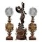 19th Century Mantelpiece Set by Hippolyte Moreau, Set of 3, Image 1