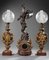 19th Century Mantelpiece Set by Hippolyte Moreau, Set of 3, Image 9