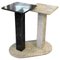 Small Turntable in Black and White Marble by Noi, Image 1
