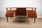 Danish Double Sided Teak Minister Desk by Gunni Omann for Omann Jun, 1960s, Image 12