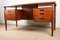 Danish Double Sided Teak Minister Desk by Gunni Omann for Omann Jun, 1960s 16