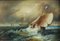 Marine Paintings, Early 20th Century, Set of 2 11