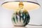 Lampada da tavolo in ceramica fatta a mano, anni '70, Immagine 4