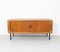 Low Teak Sideboard with Tambour Doors from Dyrlund, 1960s 3