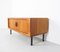 Low Teak Sideboard with Tambour Doors from Dyrlund, 1960s 4