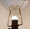 Schwedische Vintage Stehlampe aus Glas & Eisen von Erik Hoglund 11