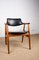 Danish Teak & Black Skai Model 43 Desk Chair by Erik Kirkegaard for Hong Stolfabrik, 1960s, Image 22