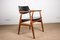 Danish Teak & Black Skai Model 43 Desk Chair by Erik Kirkegaard for Hong Stolfabrik, 1960s, Image 20