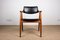 Danish Teak & Black Skai Model 43 Desk Chair by Erik Kirkegaard for Hong Stolfabrik, 1960s, Image 24