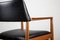 Danish Teak & Black Skai Model 43 Desk Chair by Erik Kirkegaard for Hong Stolfabrik, 1960s, Image 4