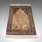 Small Vintage Caucasian Woven Tree of Life Rug 2
