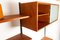 Modulares dänisches Teak Wandregal von Kai Kristiansen für FM, 1960er 6