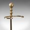 Antique French Art Nouveau Brass Umbrella / Cane Stand 8