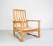 Vintage Oak Model 2254 Lounge Chair by Børge Mogensen for Fredericia, Image 4