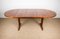 Large Scandinavian Oval Dining Table in Brazilian Rosewood 1