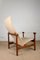 Danish Teak Lounge Chair by Jules Leleu, 1950s, Image 8