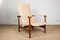 Danish Teak Lounge Chair by Jules Leleu, 1950s 1