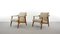 Fauteuils Scandinaves en Teck, 1960s, Set de 2 1