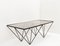 Paolo Piva Style Glass and Steel Coffee Table, 1970s 4