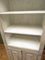 Armoire / Coiffeuse Peinte en Gris et Blanc 20