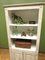 Distressed Gray & White Painted Cabinet / Dresser 8