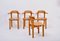 Mid-Century Modern Scandinavian Rustic Dining Chairs, Set of 4 4