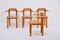 Mid-Century Modern Scandinavian Rustic Dining Chairs, Set of 4, Image 5