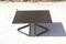 Vintage Steel & Black Melamine Coffee Table from Airborne, France, 1990s 1