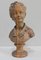 Bust aus Terrakotta von Alexandre Brongniart von JA Houdon 17