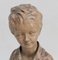 Bust aus Terrakotta von Alexandre Brongniart von JA Houdon 4