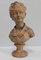 Bust aus Terrakotta von Alexandre Brongniart von JA Houdon 16