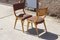 Vintage Chairs in Solid Beech & Fabric, 1950s, France, Set of 2, Image 3