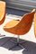 Swivel Space Age Chrome Steel & Fabric Chairs, 1960s, Germany, Set of 4, Image 12