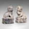 Paar, Antike Dekorative Fu Hunde, Chinesisch, Statue, Ornament, Viktorianisch, 1900, 2er Set 2