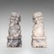 Paire de Chiens Décoratifs Antiques de Fu, Chine, Statue, Ornement, Victorien, 1900, Set de 2 6