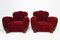 French Art Deco Club Armchairs, 1930s, Set of 4, Image 1