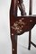 Asian Carved Inlaid Wood Armchairs, Early 20th Century, Set of 4, Image 15