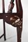 Asian Carved Inlaid Wood Armchairs, Early 20th Century, Set of 4, Image 14