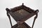 French Japonism Carved Wood & Lacquered Panels Side Table, 1880s, Image 4