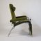 Mid-Century French Reclining Lounge Chair by Lama 3