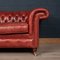 20th Century Leather Chesterfield 3-Seat Sofa, 1980s 19