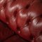 20th Century Leather Chesterfield 3-Seat Sofa, 1980s 17